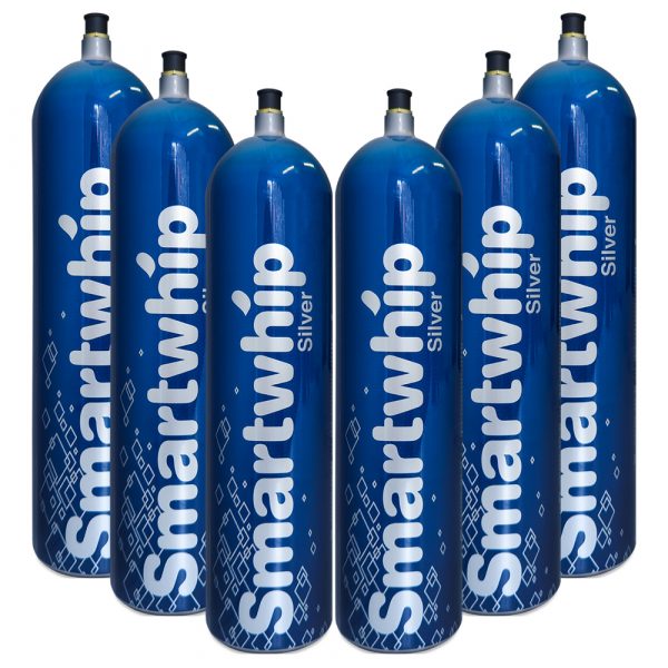 Smartwhip Silver Cream Charger - 6 Pack